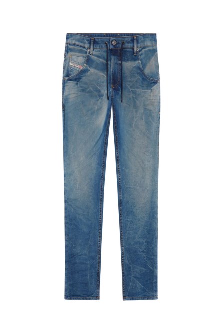 Diesel Mittelblau Krooley Joggjeans 068bd Schmal Zulaufend
