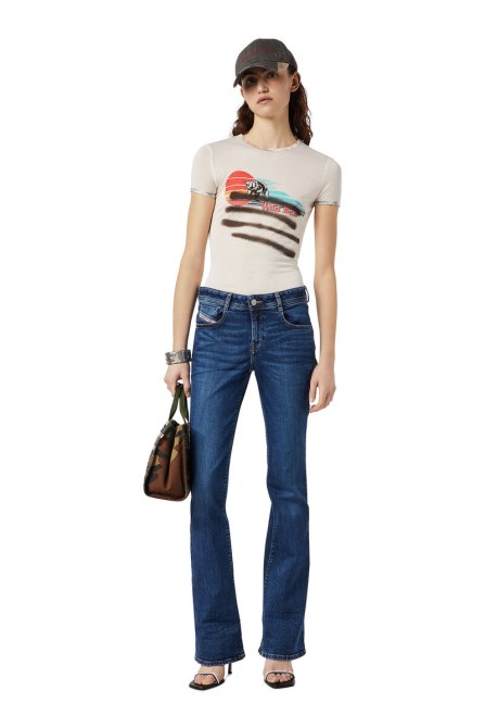 T-slibind Diesel Weiß