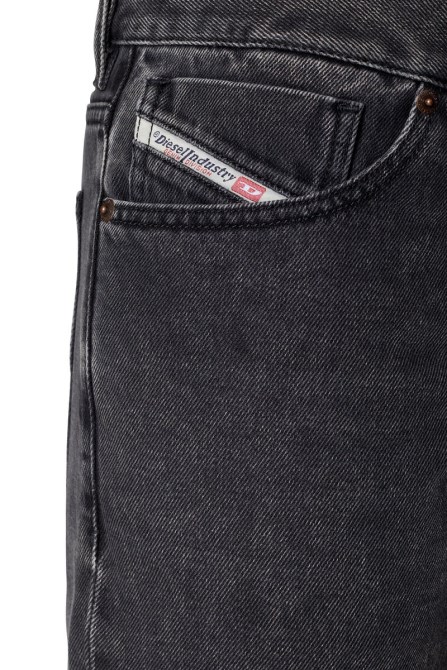 Schwarz/dunkelgrau Diesel 1995 09b87 Gerade Jeans