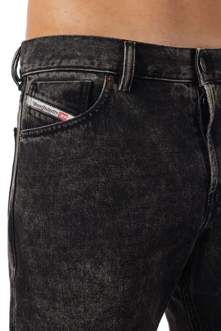Schwarz/dunkelgrau Diesel 1995 09b87 Gerade Jeans