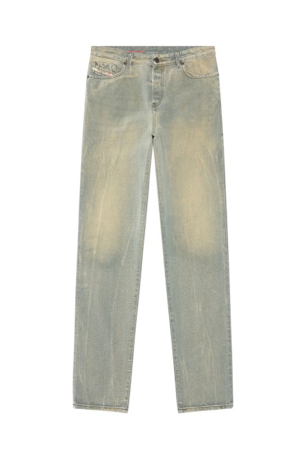 1955 09d87 Straight Jeans Diesel Hellgrau