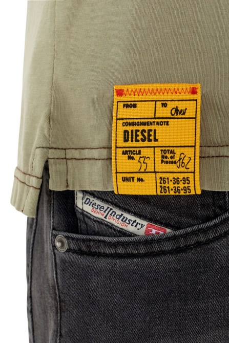 T-Shirt Diesel Hellbraun