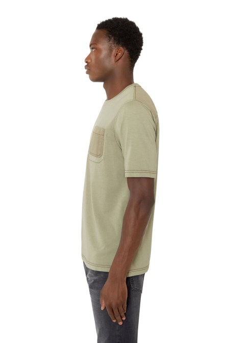 T-Shirt Diesel Hellbraun