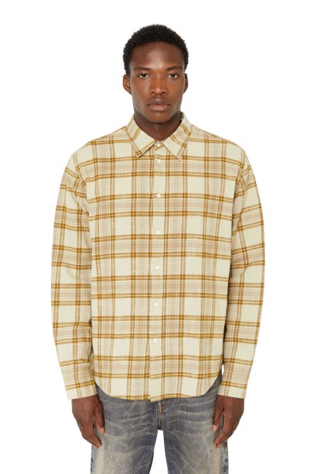 Diesel S-umbe-check-nw Braun/gelb