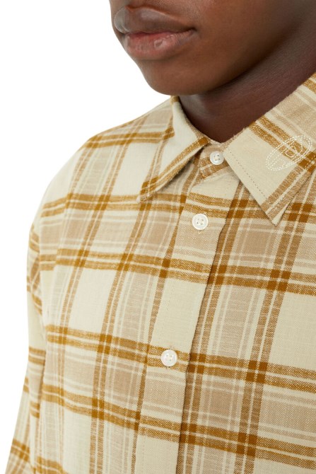 Diesel S-umbe-check-nw Braun/gelb