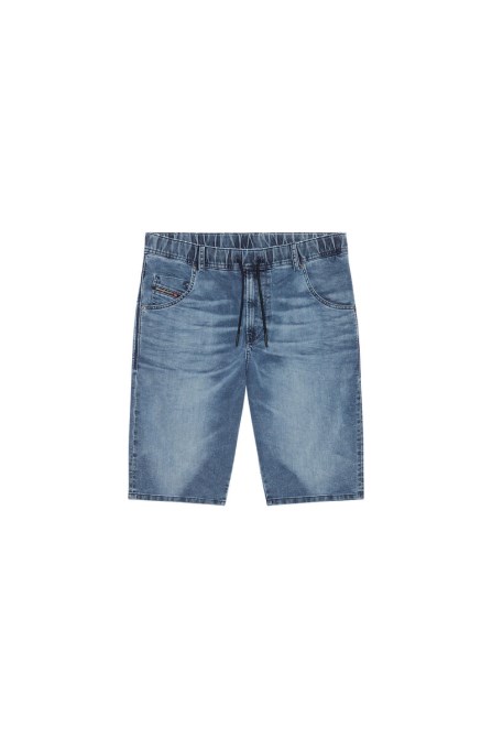 D-krooshort Joggjeans Diesel Mittelblau