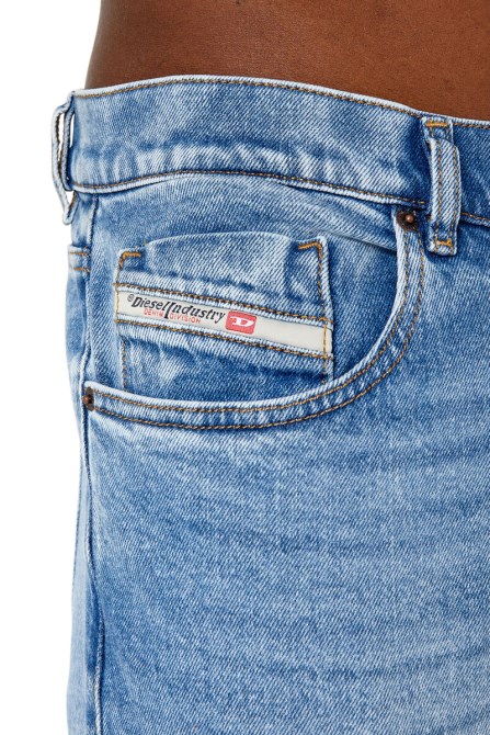 Diesel 2019 D-strukt 9b92l Schmale Jeans Hellblau
