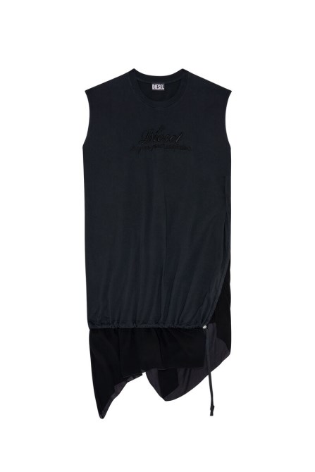 Schwarze Diesel-d-rollette