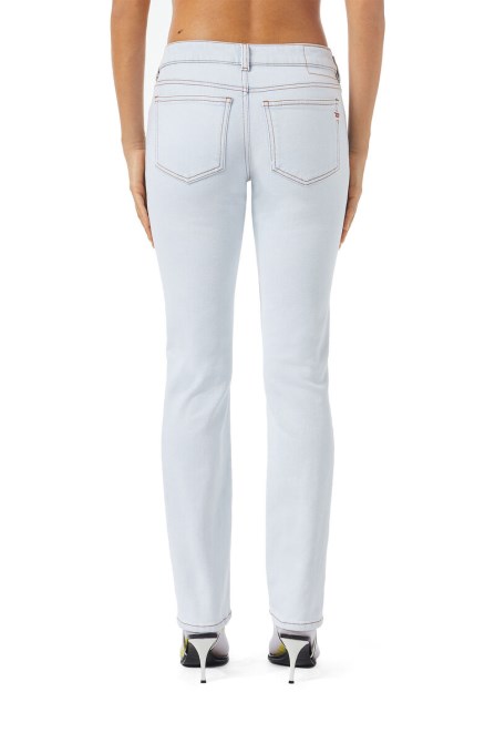 Diesel 2002 09c06 Gerade Jeans Hellblau