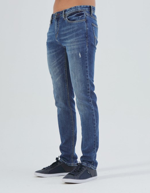 Diesel Palmer Slim Gealtertes Blau Hellblau