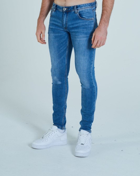 Diesel Saxon Skinny Fit Hellblau