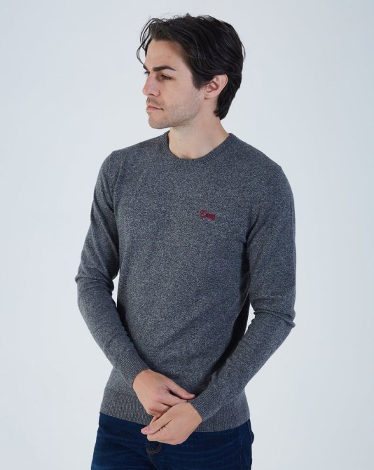 Diesel Dale Rundhals Mel Schwarz