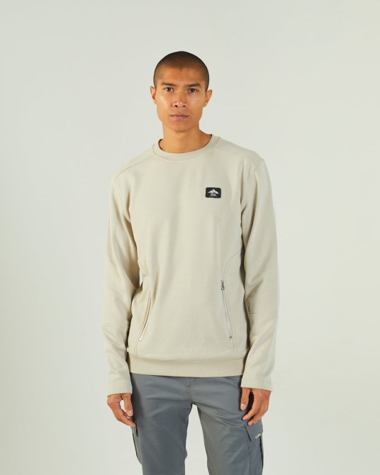 Andes-sweatshirt Sanddüne Diesel Beige