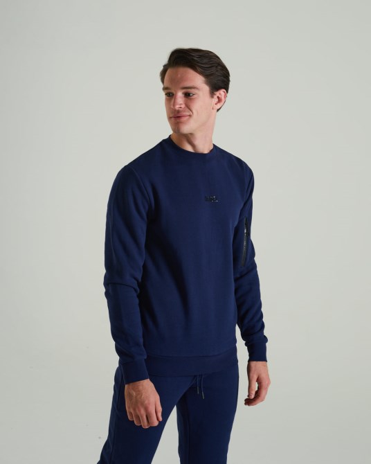 Ikaris Sweatshirt Saphir Dieselblau