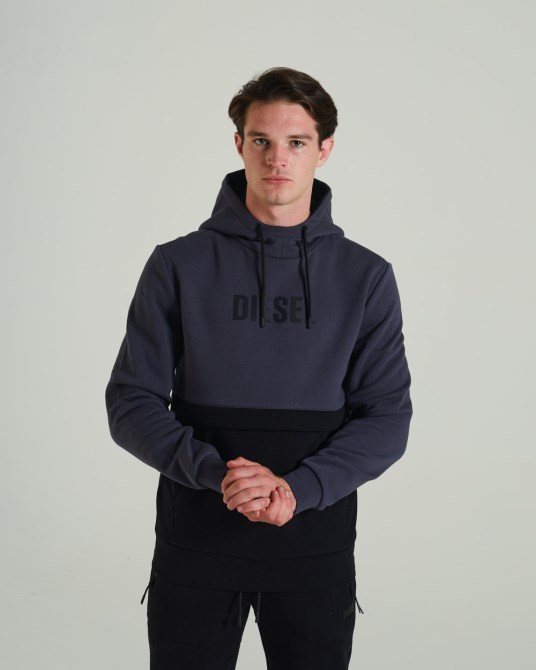Diesel Marcellus Hoodie Gewittergrau
