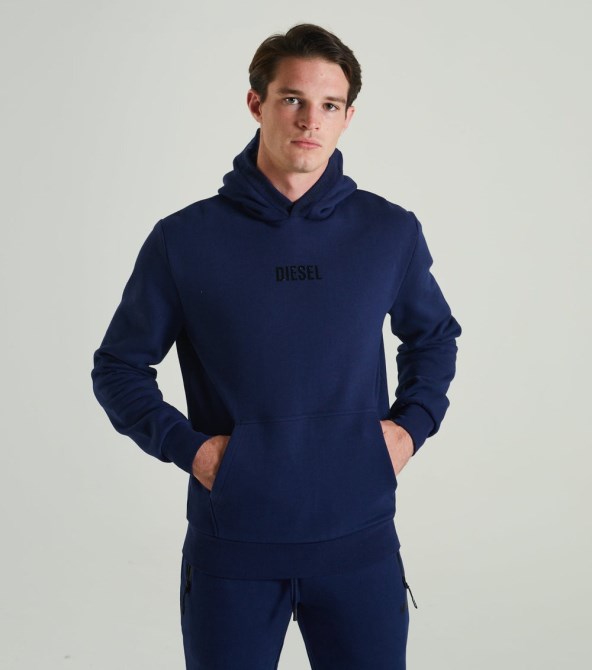 Blauer Lupinen Hoodie Saphir Diesel