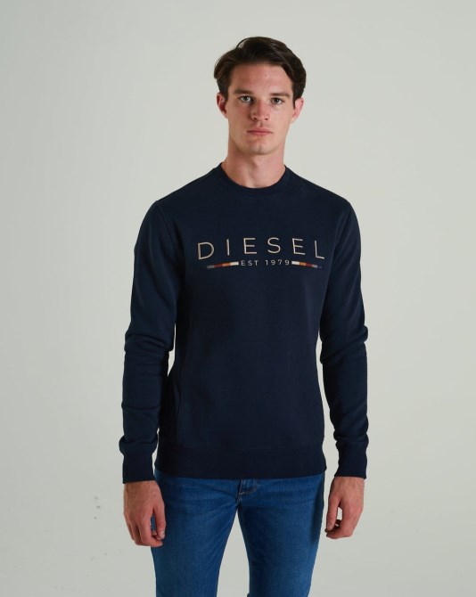 Diesel Fredrick Sweatshirt Space Navy
