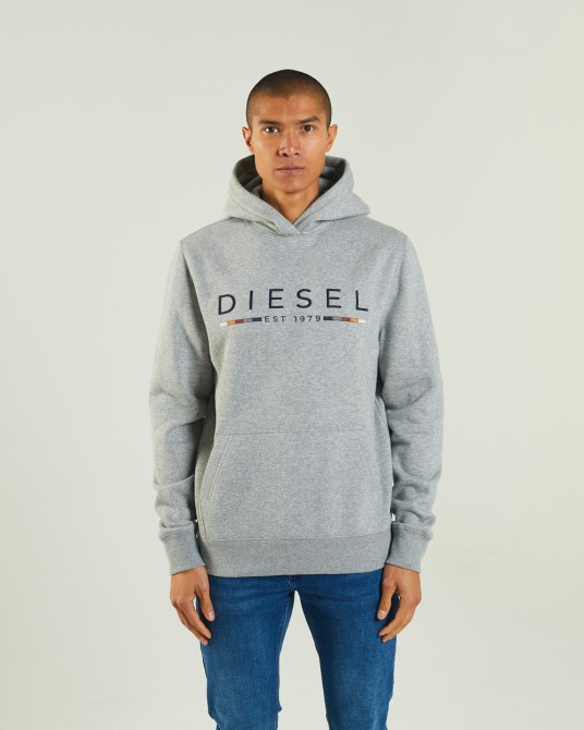 Diesel Franklin Hood Grau Meliert