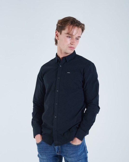 Diesel Cobain Hemd Grau