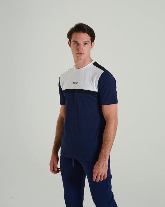 Diesel Draco Tee Saphirblau