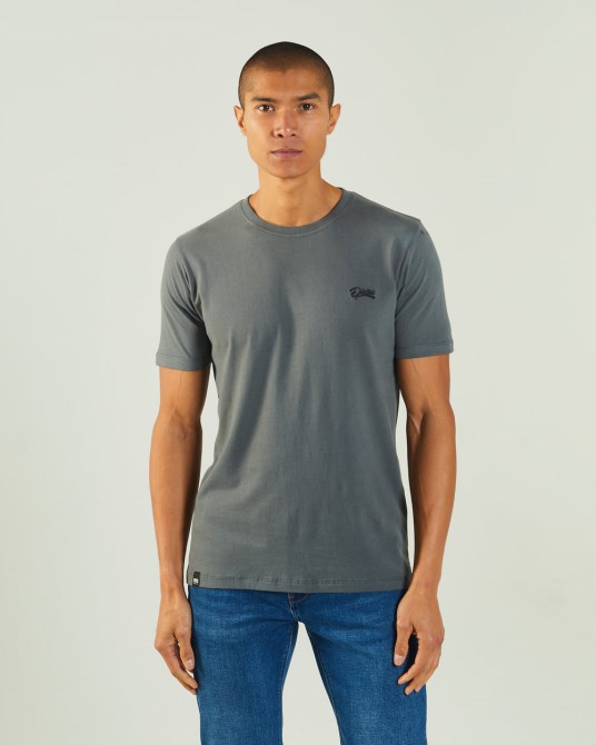Diesel Basic Scott O Neck Tee Verdi Grün Grün