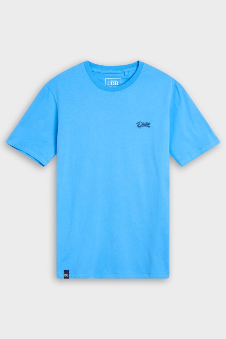 Basic Scott T-shirt Mit O-ausschnitt Bonnie Diesel Blau