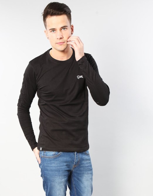 Diesel Basic Scott L/s Tee Schwarz