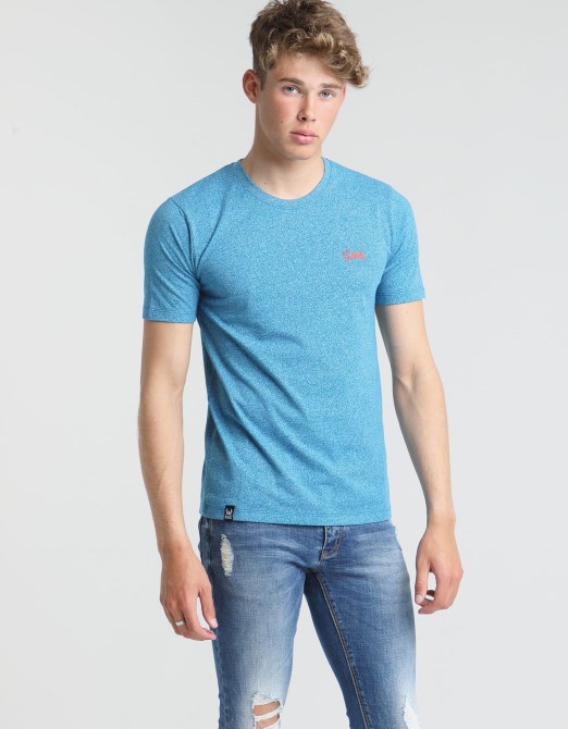 Diesel Basic Mattes O-neck-t-shirt Mykonos Blau