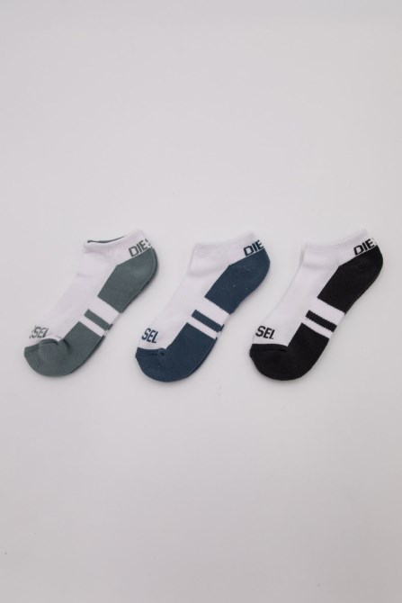 Blau/schwarz Casey Socken Farbpaket Diesel