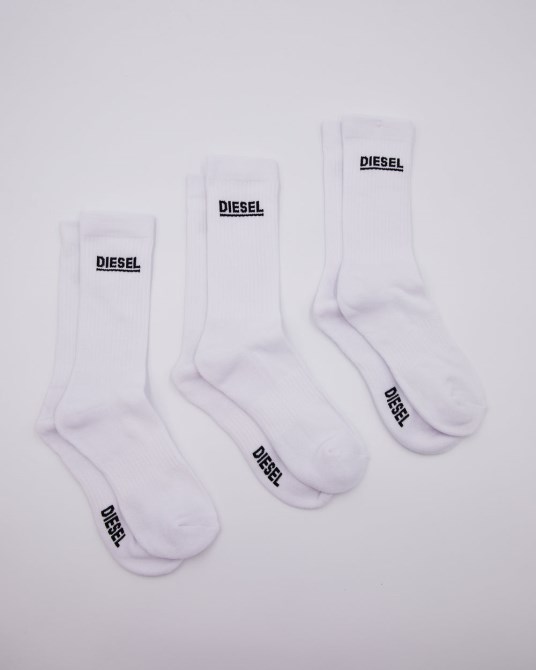 Paulie 3er Pack Sportsocken Dieselweiß