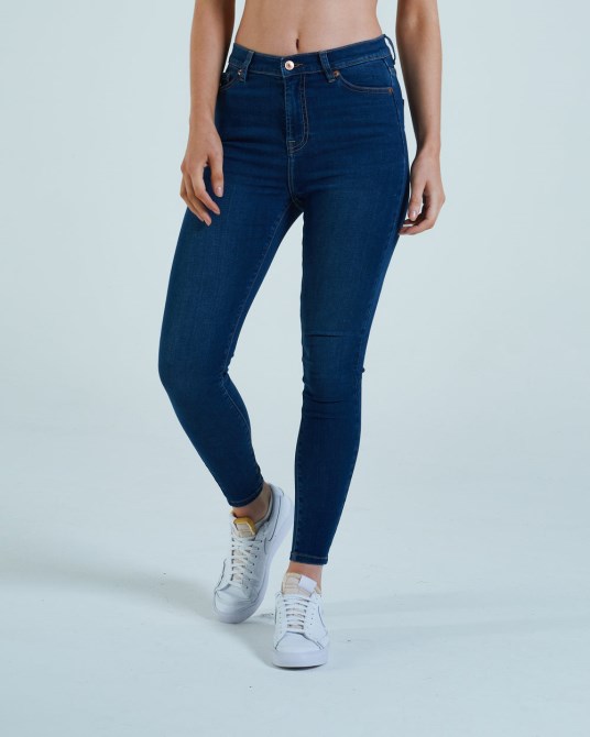 Diesel Jessica Hr Skinny Mittelblau