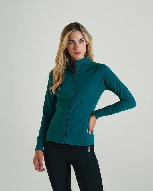 Diesel Empower Reißverschluss Blaugrün Grün