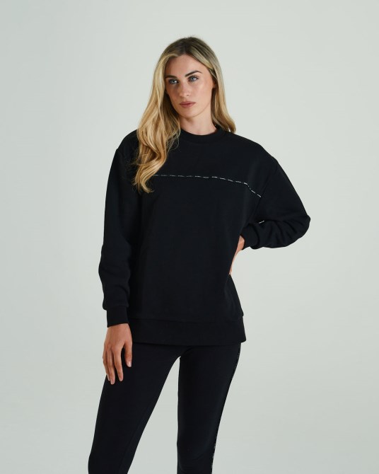 Mohn Pullover Schwarz Diesel