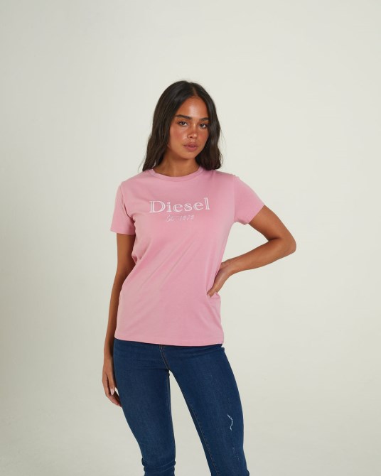 Diesel Alicia T-shirt Polignac Rosa