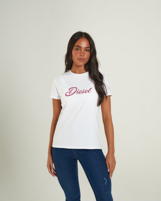 Delilah T-Shirt Optik Diesel Weiß