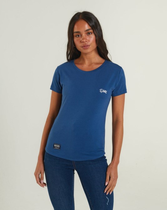 Cloda Basic T-shirt Sommer Saphir Diesel Sommer Saphir