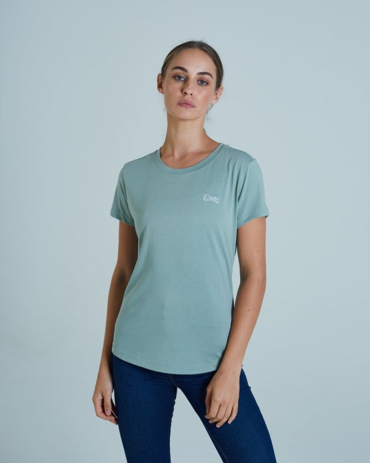 Diesel Cloda Basic Tee Salbeigrün