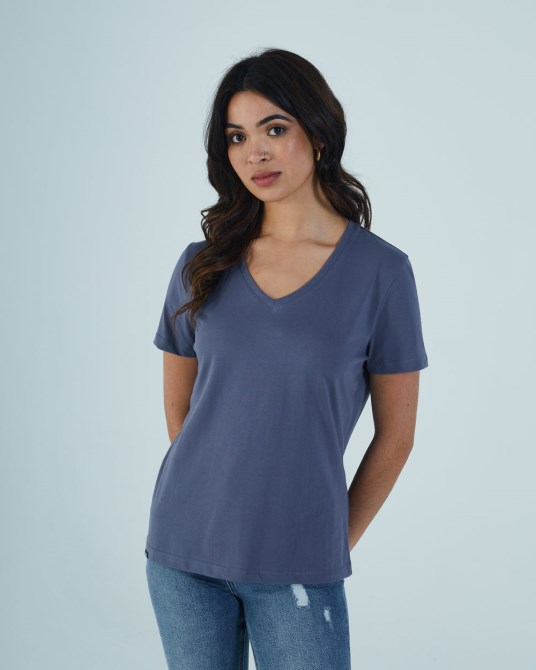 Diesel Ada Basic Tee Lavendel Schiefer Lila