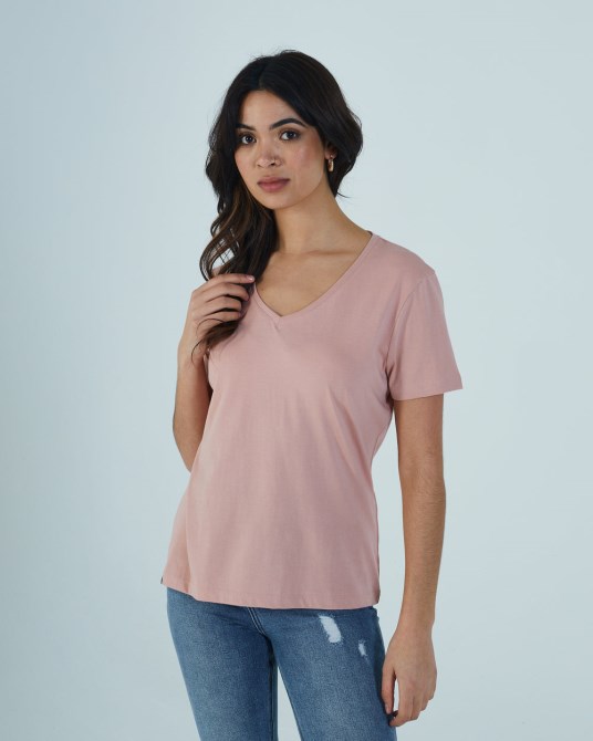 Ada Basic Tee Dusty Pink Diesel
