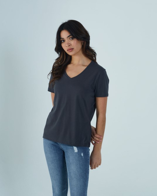 Diesel Ada Basic Tee Anthrazit