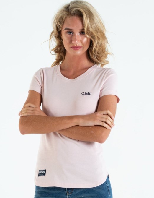 Cloda Basic T-shirt Lotus Pink Diesel