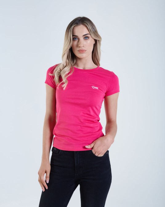 Cloda Basic T-shirt Rosa Glo Diesel