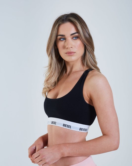 Weiß/mauve Diesel Aubrey 2er-pack Bh