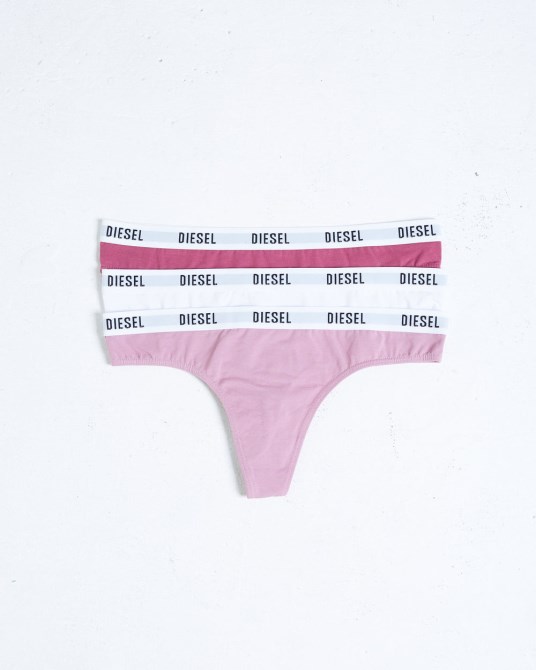 Aubrey 3er-Pack Tanga Diesel Pink