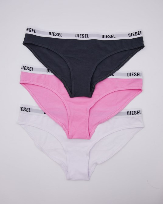 Grauer Diesel-savannah-slip Anthrazit/rosa/weiß
