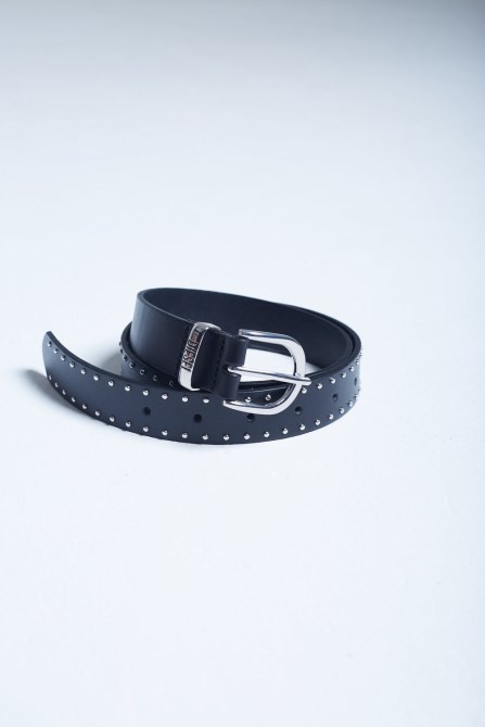 Diesel Wendy Stud Gürtel Schwarz