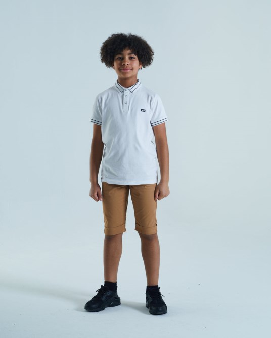 Marineblau Diesel Ralph Polo Weiß