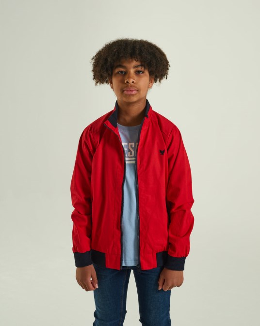 Blaue Lennox-jacke, Roter Diesel