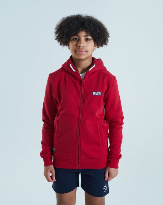 Hayward Reißverschluss Rot Dieselgrau