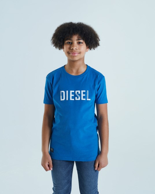 Diesel Tristan Tee Kobaltblau